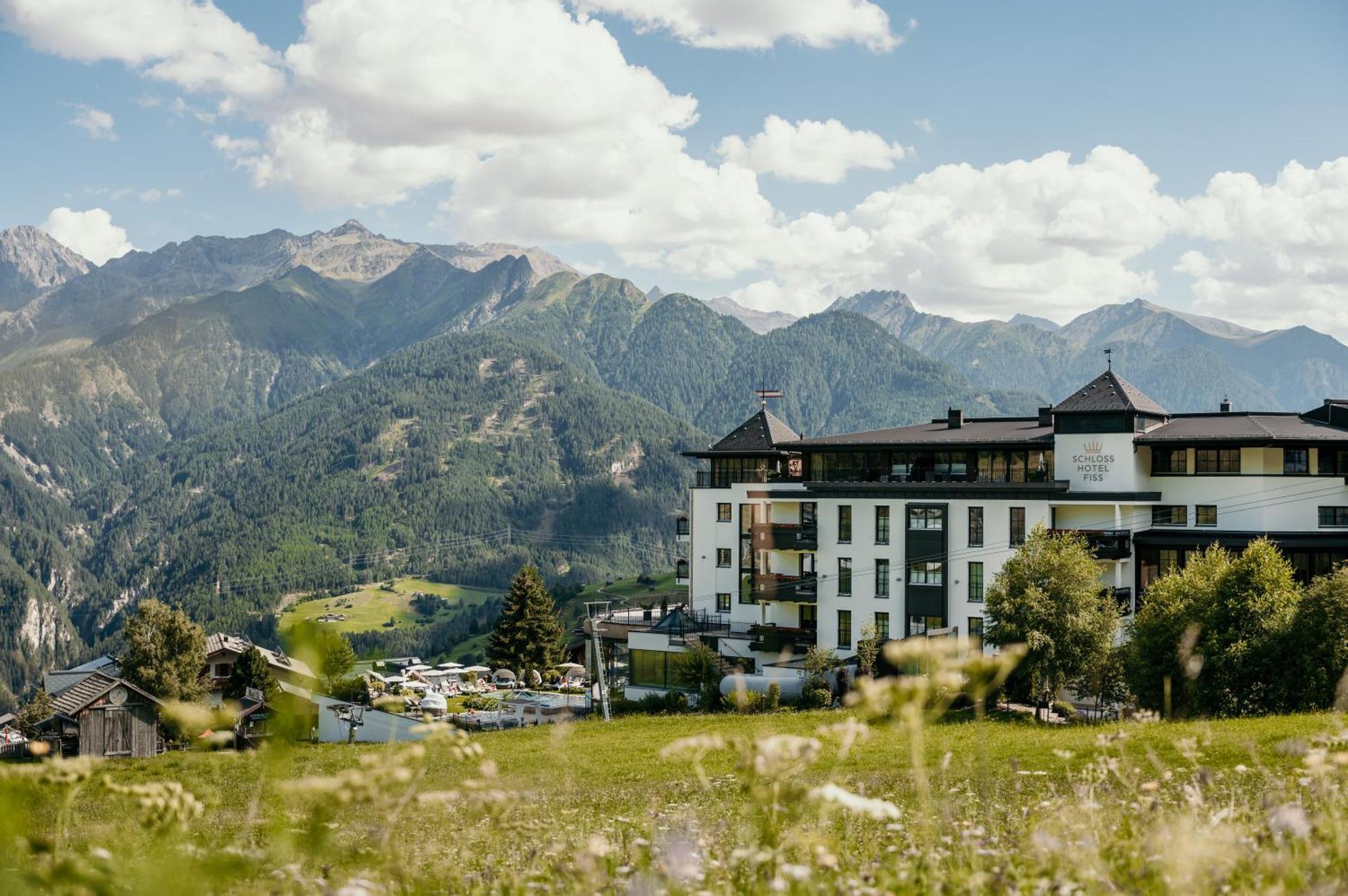 Schlosshotel Fiss Eksteriør bilde